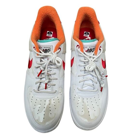 Nike Air Force One ‘07 Low Premium ‘Leap High’ Men’s 13 Summit White FD4205–161 - Picture 5 of 10